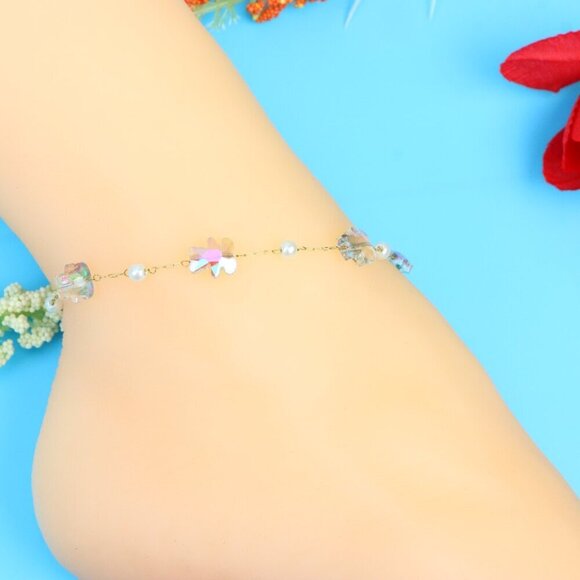 Elegant Handmade Anklet – Perfect for Women & Girls | Ideal Gift Option, DYC1514 - Picture 8 of 8